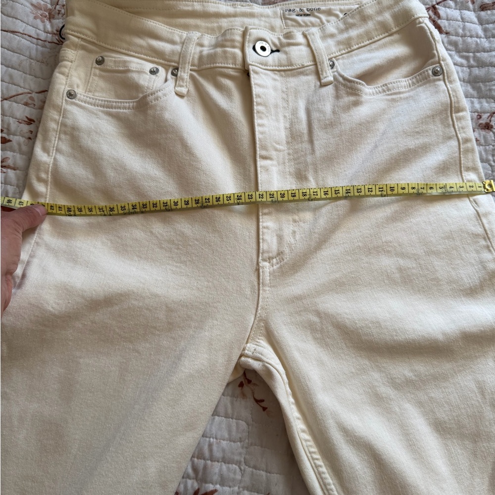rag & bone Off-White Flare Jeans - Picture 12 of 12